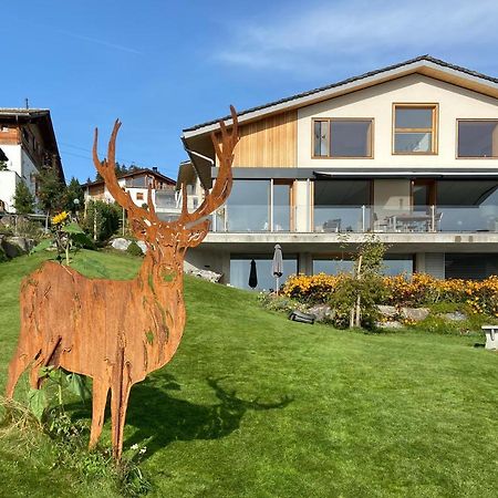 Casa Admisa, Spektakulaere Aussicht, Ski In And Out, Hochwertige Einrichtung, Valserstein Und Eiche Flims Eksteriør bilde