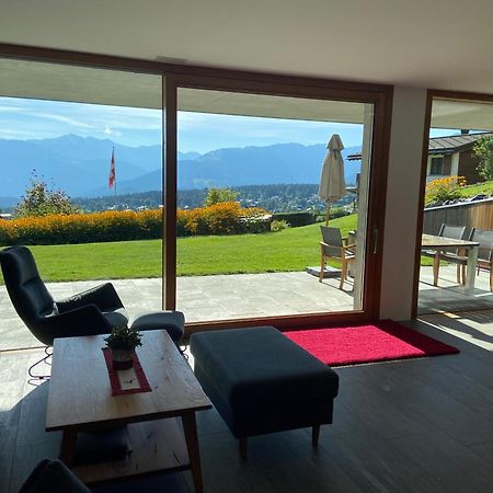 Casa Admisa, Spektakulaere Aussicht, Ski In And Out, Hochwertige Einrichtung, Valserstein Und Eiche Flims Eksteriør bilde