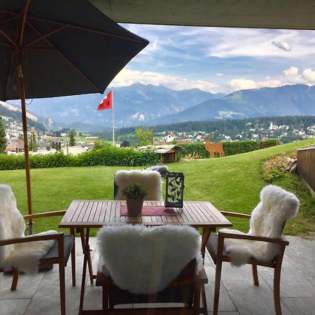 Casa Admisa, Spektakulaere Aussicht, Ski In And Out, Hochwertige Einrichtung, Valserstein Und Eiche Flims Eksteriør bilde