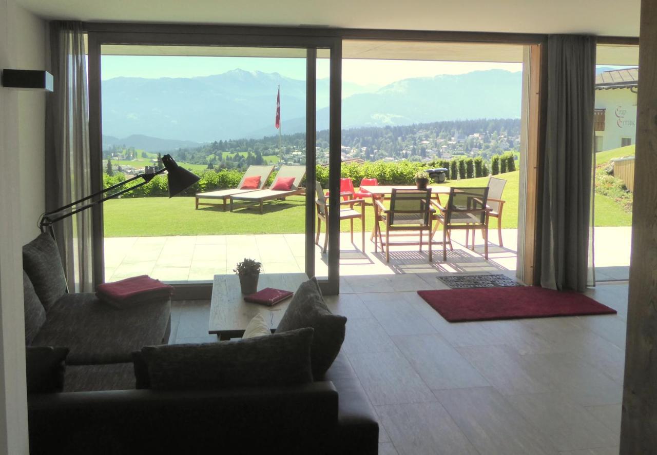 Casa Admisa, Spektakulaere Aussicht, Ski In And Out, Hochwertige Einrichtung, Valserstein Und Eiche Flims Eksteriør bilde
