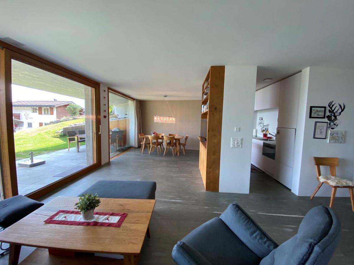 Casa Admisa, Spektakulaere Aussicht, Ski In And Out, Hochwertige Einrichtung, Valserstein Und Eiche Flims Eksteriør bilde