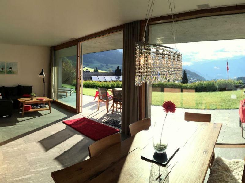 Casa Admisa, Spektakulaere Aussicht, Ski In And Out, Hochwertige Einrichtung, Valserstein Und Eiche Flims Eksteriør bilde