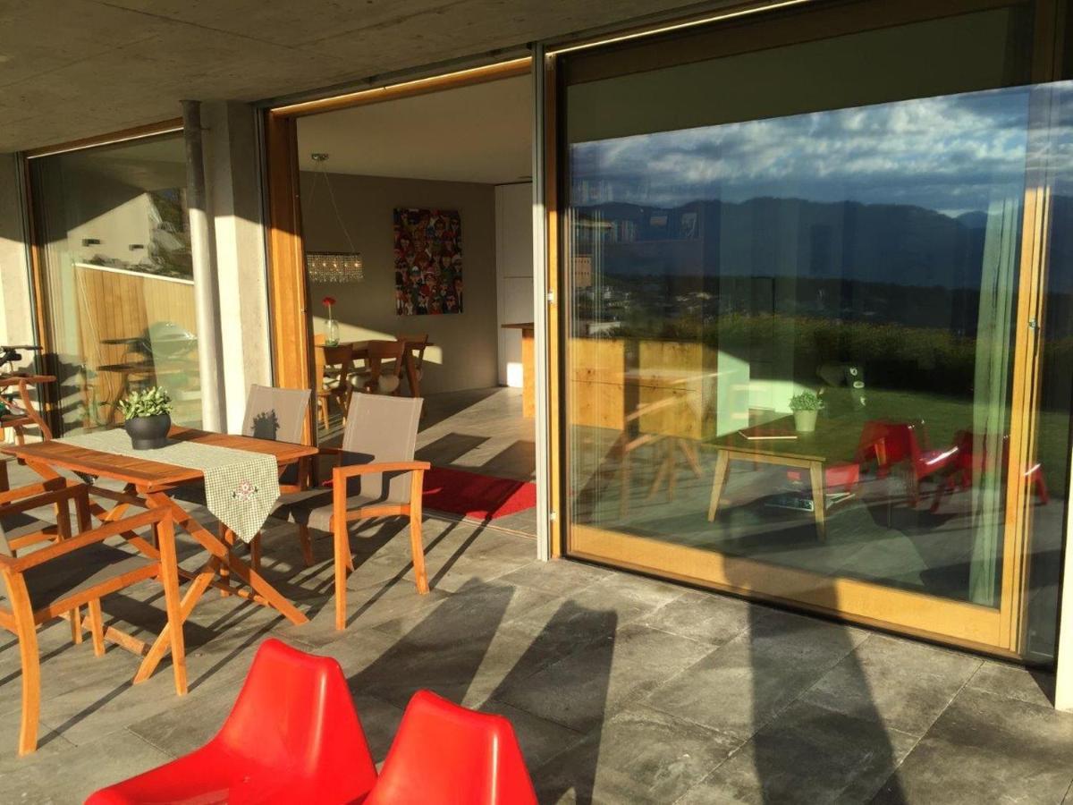 Casa Admisa, Spektakulaere Aussicht, Ski In And Out, Hochwertige Einrichtung, Valserstein Und Eiche Flims Eksteriør bilde