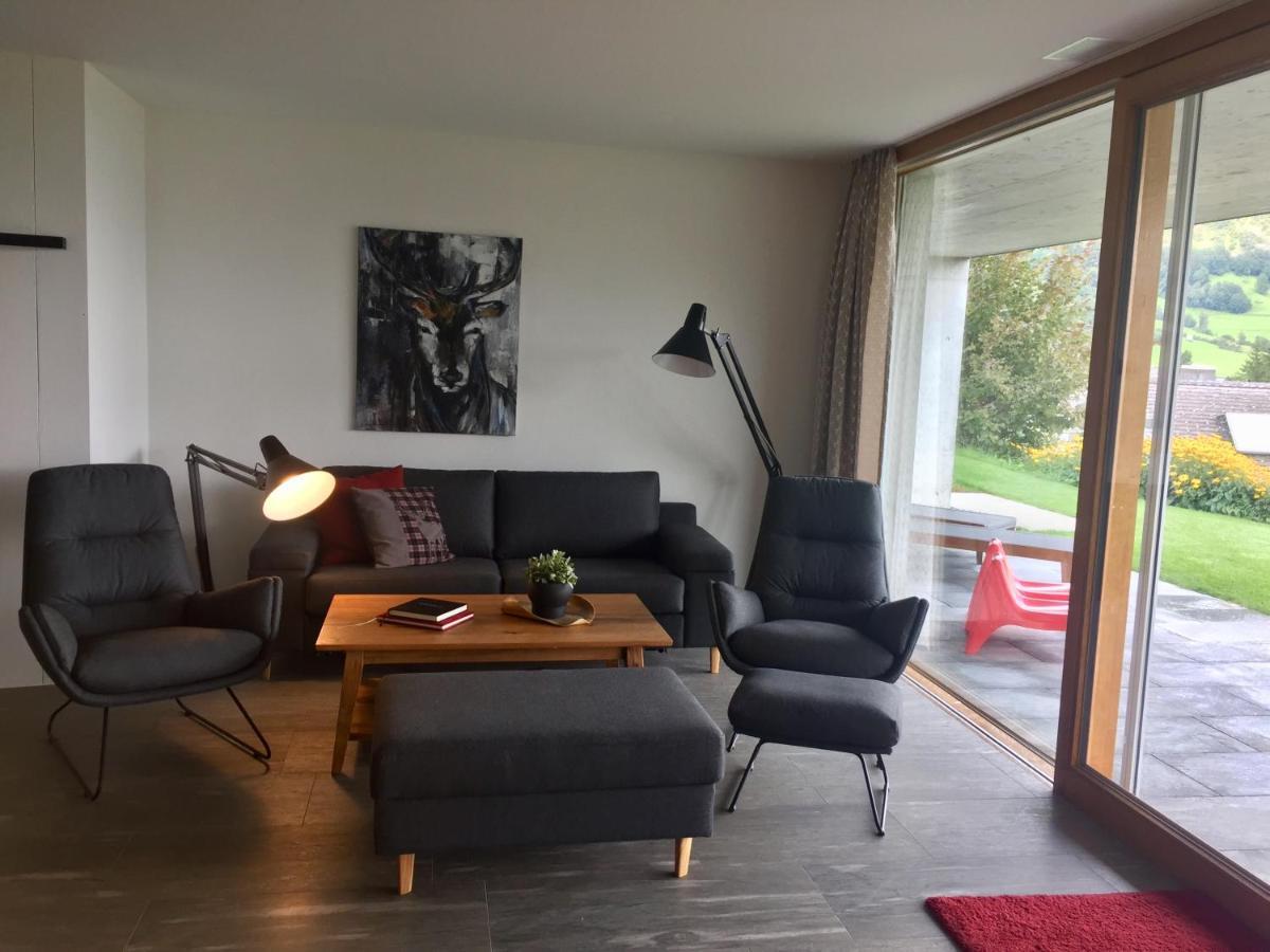Casa Admisa, Spektakulaere Aussicht, Ski In And Out, Hochwertige Einrichtung, Valserstein Und Eiche Flims Eksteriør bilde