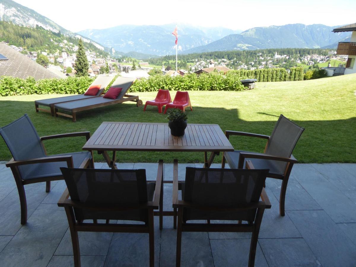 Casa Admisa, Spektakulaere Aussicht, Ski In And Out, Hochwertige Einrichtung, Valserstein Und Eiche Flims Eksteriør bilde