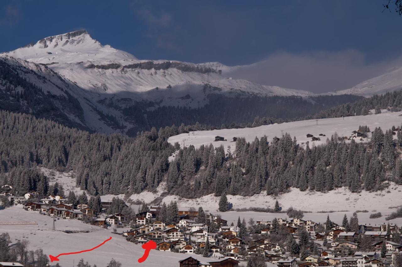 Casa Admisa, Spektakulaere Aussicht, Ski In And Out, Hochwertige Einrichtung, Valserstein Und Eiche Flims Eksteriør bilde